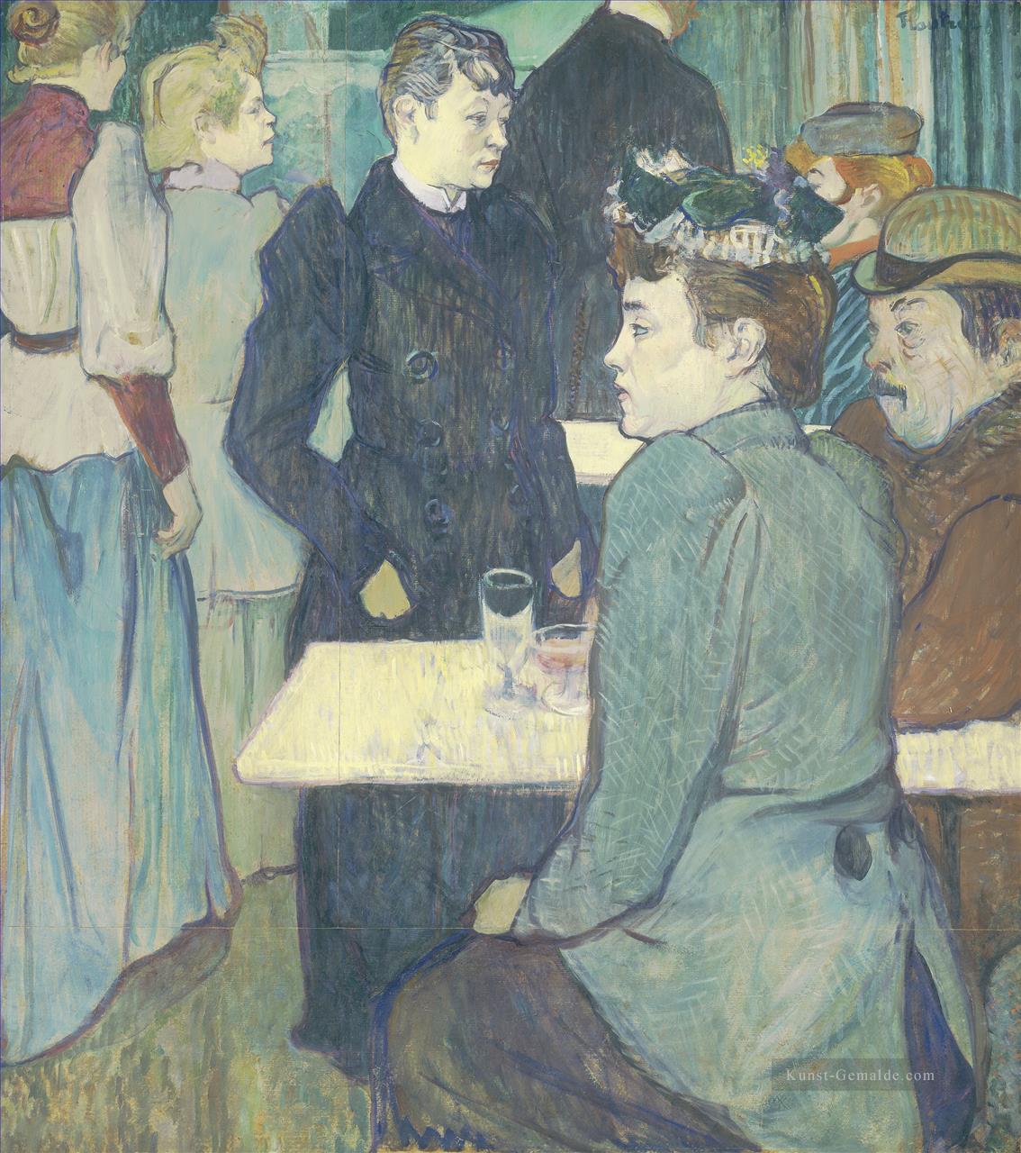 Ecke im Moulin de la Galette 1892 Toulouse Lautrec Henri de Ölgemälde